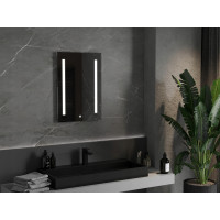 Obdĺžnikové zrkadlo MEXEN REMI 50x70 cm - s LED podsvietením a vyhrievaním, 9804-050-070-611-00