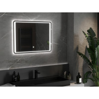 Obdĺžnikové zrkadlo MEXEN ZUSA 80x60 cm - s LED podsvietením a vyhrievaním, 9808-080-060-611-00