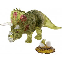 HCM KINZEL 3D Crystal puzzle Triceratops s mláďaťom 61 dielikov