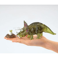 HCM KINZEL 3D Crystal puzzle Triceratops s mláďaťom 61 dielikov
