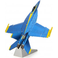 METAL EARTH 3D puzzle F, A-18 Super Hornet - Blue Angels (ICONX)