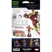 METAL EARTH 3D puzzle Marvel: Iron Man Mark LXXXV (ICONX)