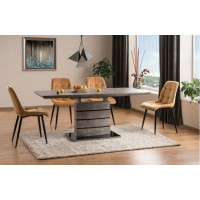 Jedálenská stolička GORO - horčicová