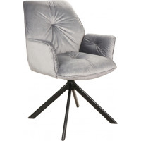 Jedálenské kreslo GERN - šedé