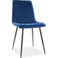 Jedálenská stolička ULDA - tmavo modrá