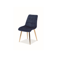 Jedálenská stolička ZOLO - tmavo modrá