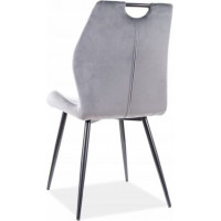 Jedálenská stolička NOLA - svetlo šedá