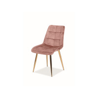 Jedálenská stolička ZOLO - ružová
