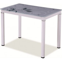 Jedálenský stôl SPIRAL 80x60 - biely
