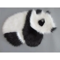 Detský plyšový koberec FURRY - Panda