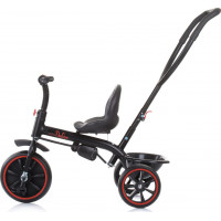 CHIPOLINO Trojkolka so strieškou Pulse 2v1 Cherry