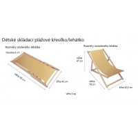 Detské skladacie lehátko Rainbow High - módna prehliadka