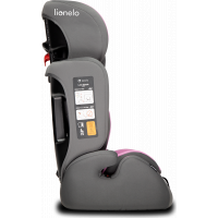 LIONELO Autosedačka LEVI Simple 9-36 kg Candy Pink