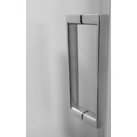 Sprchové dvere Lima - zalamovacie - chróm/sklo Point