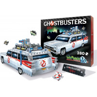 WREBBIT 3D puzzle Auto GhostbustersECTO-1, 280 dielikov