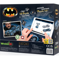 WREBBIT 3D puzzle Barman: Batmobil 255 dielikov