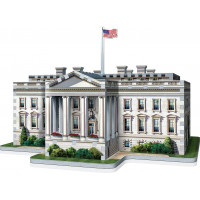 WREBBIT 3D puzzle Biely dom, Washington 490 dielikov