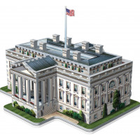 WREBBIT 3D puzzle Biely dom, Washington 490 dielikov