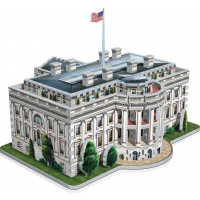 WREBBIT 3D puzzle Biely dom, Washington 490 dielikov