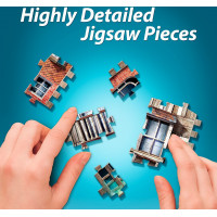 WREBBIT 3D puzzle Harry Potter: brloh 415 dielikov