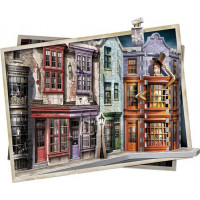WREBBIT 3D puzzle Harry Potter: Priečna ulica 450 dielikov