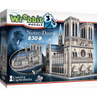WREBBIT 3D puzzle Katedrála Notre-Dame 830 dielikov