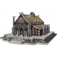 WREBBIT 3D puzzle Pán prsteňov: Zlatá sieň Edoras 445 dielikov