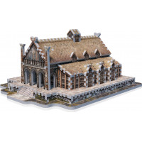 WREBBIT 3D puzzle Pán prsteňov: Zlatá sieň Edoras 445 dielikov