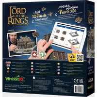 WREBBIT 3D puzzle Pán prsteňov: Zlatá sieň Edoras 445 dielikov