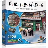 WREBBIT 3D puzzle Priatelia: Central Perk 440 dielikov
