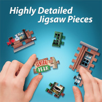 WREBBIT 3D puzzle Priatelia: Central Perk 440 dielikov