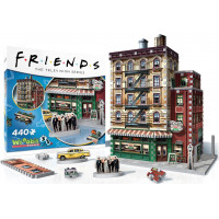 WREBBIT 3D puzzle Priatelia: Central Perk 440 dielikov