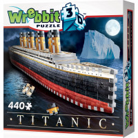 WREBBIT 3D puzzle Titanic 440 dielikov