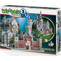 WREBBIT 3D puzzle Zámok Neuschwanstein 890 dielikov