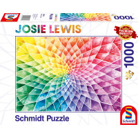 SCHMIDT Puzzle Farebný kvet 1000 dielikov