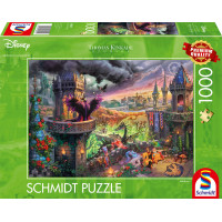 SCHMIDT Puzzle Zloba, kráľovná čiernej mágie 1000 dielikov