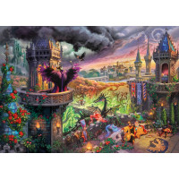 SCHMIDT Puzzle Zloba, kráľovná čiernej mágie 1000 dielikov