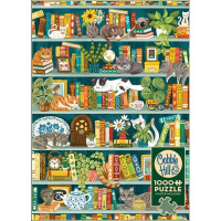 COBBLE HILL Puzzle Dokonalá mačkovňa 1000 dielikov