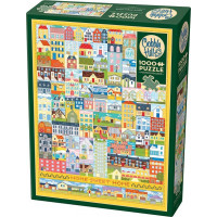 COBBLE HILL Puzzle Domov, sladký domov 1000 dielikov