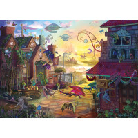 SCHMIDT Puzzle Dračia pošta 1000 dielikov