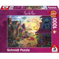 SCHMIDT Puzzle Dračia pošta 1000 dielikov