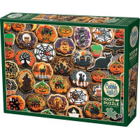 COBBLE HILL Puzzle Halloweenské sušienky 1000 dielikov