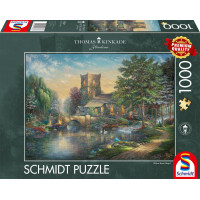 SCHMIDT Puzzle Kaplnka vo vŕbovom lese 1000 dielikov