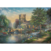 SCHMIDT Puzzle Kaplnka vo vŕbovom lese 1000 dielikov
