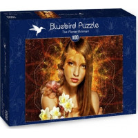 BLUEBIRD Puzzle Kvetinové dievča 1000 dielikov