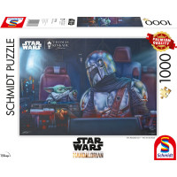 SCHMIDT Puzzle Mandalorian: Dva na ceste 1000 dielikov