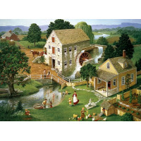 COBBLE HILL Puzzle Mlyn The Four Star 1000 dielikov