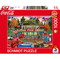 SCHMIDT Puzzle Obchodík s Coca Colou 1000 dielikov