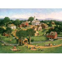COBBLE HILL Puzzle Piknik pri moste 1000 dielikov