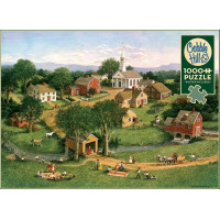 COBBLE HILL Puzzle Piknik pri moste 1000 dielikov